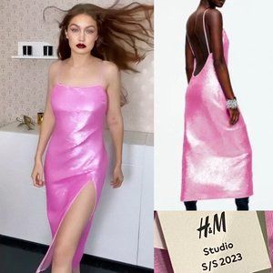 H&M Innovation 3XL Sequin Dress SOLD OUT Limited SHOW-STOPPER Circular Design